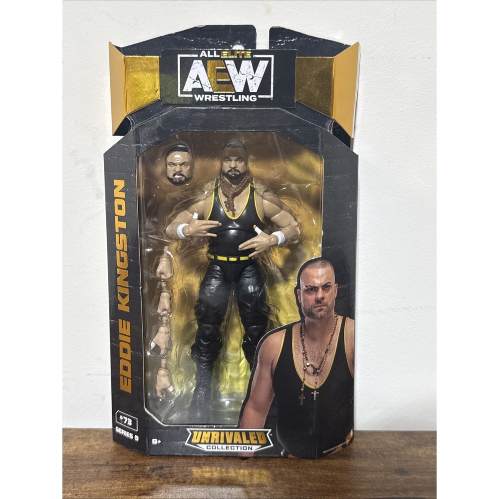 AEW All Elite Wrestling Eddie Kingston Unrivaled Collection Action Figure #73